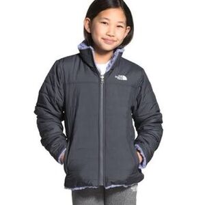 The North Face Vanadis Gray Mossbud Swirl Reversible Insulated Jacket